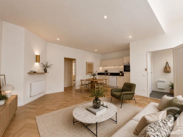 Appartement T2 &agrave; vendre - 2 pi&egrave;ces - 46,63 m2 - Lille - 59 - NORD-PAS-DE-CALAIS