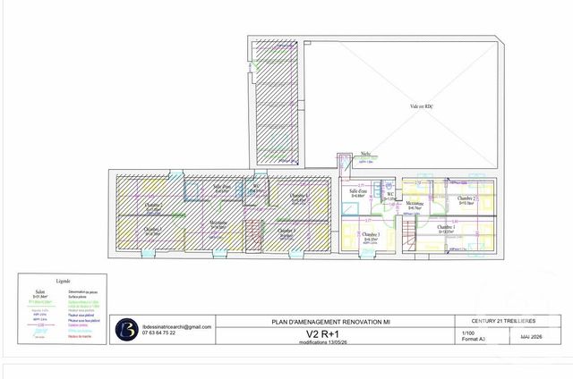 Maison &agrave; vendre - 7 pi&egrave;ces - 185 m2 - Treillieres - 44 - PAYS-DE-LOIRE