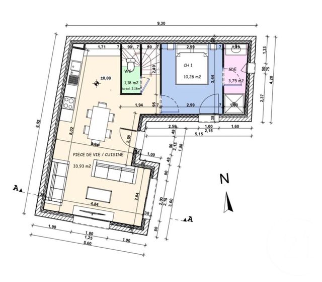 Maison &agrave; vendre - 4 pi&egrave;ces - 91 m2 - Le Gavre - 44 - PAYS-DE-LOIRE