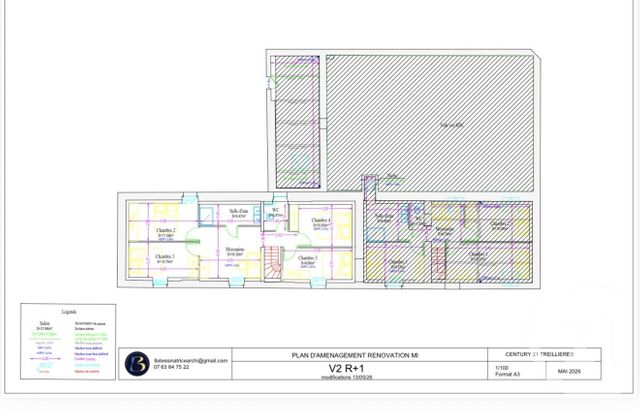 Maison &agrave; vendre - 5 pi&egrave;ces - 200 m2 - Treillieres - 44 - PAYS-DE-LOIRE