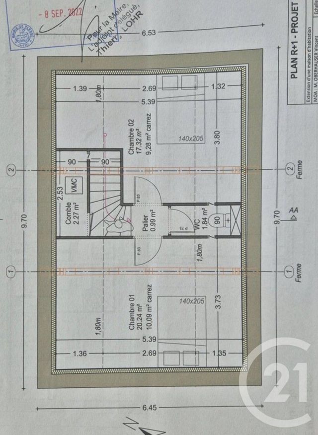 Maison &agrave; vendre - 5 pi&egrave;ces - 100 m2 - Plesse - 44 - PAYS-DE-LOIRE