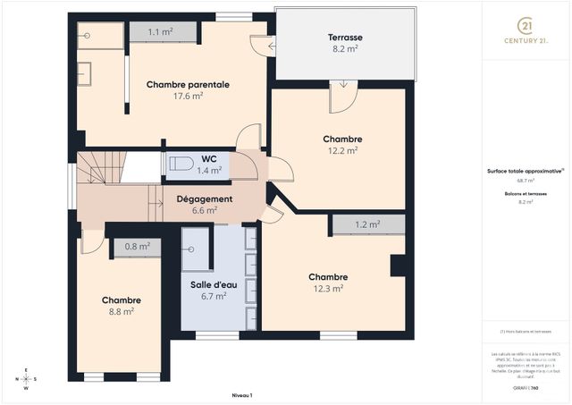 Maison &agrave; vendre - 6 pi&egrave;ces - 135 m2 - Marly - 57 - LORRAINE