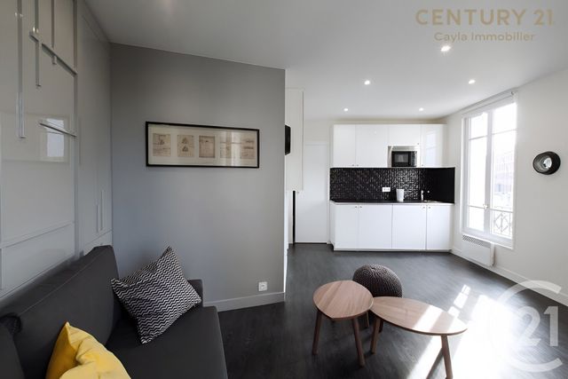 Appartement F1 &agrave; louer - 1 pi&egrave;ce - 24,40 m2 - Levallois Perret - 92 - ILE-DE-FRANCE