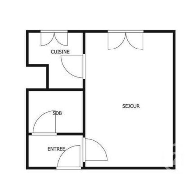 Appartement F1 &agrave; vendre - 1 pi&egrave;ce - 24,91 m2 - Nanterre - 92 - ILE-DE-FRANCE