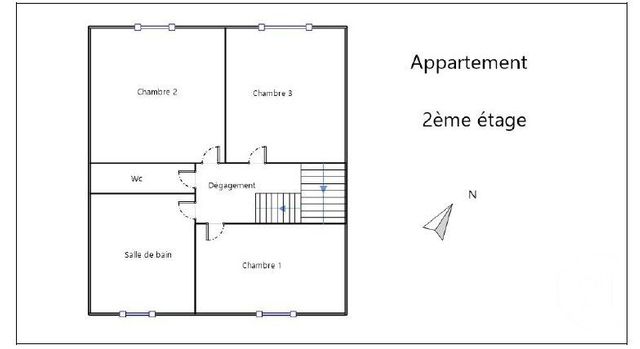 Appartement F4 &agrave; vendre - 5 pi&egrave;ces - 83 m2 - Salon De Provence - 13 - PROVENCE-ALPES-COTE-D-AZUR