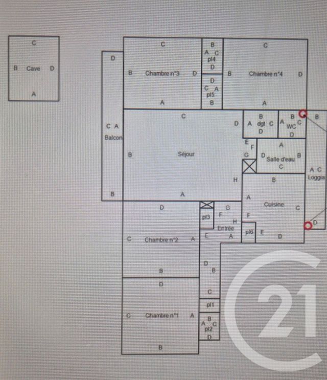 Appartement F5 &agrave; vendre - 5 pi&egrave;ces - 70,35 m2 - Salon De Provence - 13 - PROVENCE-ALPES-COTE-D-AZUR