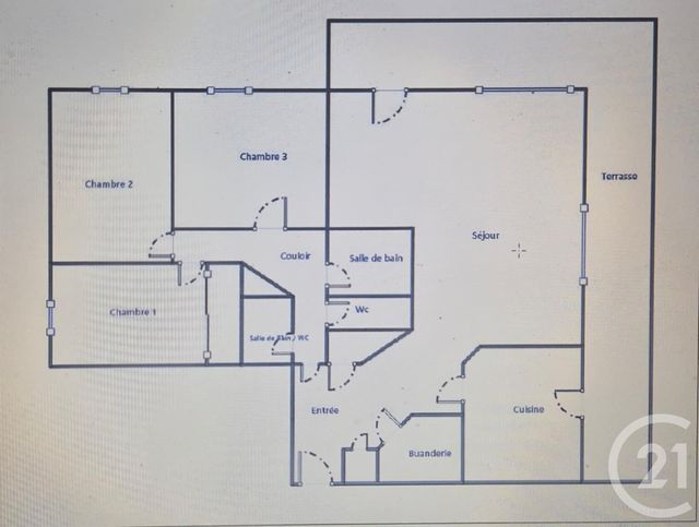 Appartement T5 &agrave; vendre - 5 pi&egrave;ces - 114,12 m2 - Salon De Provence - 13 - PROVENCE-ALPES-COTE-D-AZUR