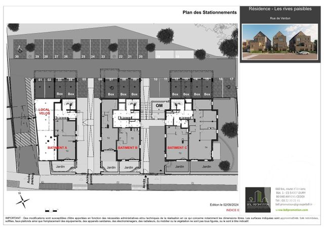 Appartement F2 à vendre - 2 pièces - 48,74 m2 - Amiens - 80 - PICARDIE