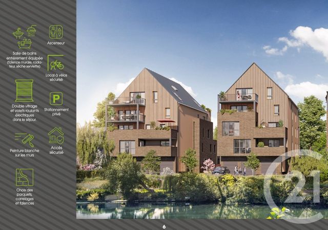 Appartement F5 à vendre - 5 pièces - 101,31 m2 - Amiens - 80 - PICARDIE