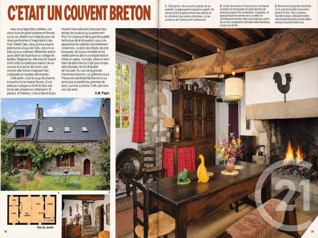 Maison &agrave; vendre - 5 pi&egrave;ces - 129 m2 - Berric - 56 - BRETAGNE