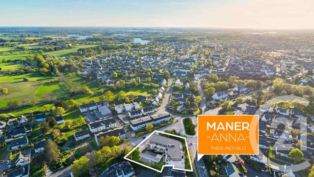 Appartement T3 &agrave; vendre - 3 pi&egrave;ces - 63,20 m2 - Theix Noyalo - 56 - BRETAGNE
