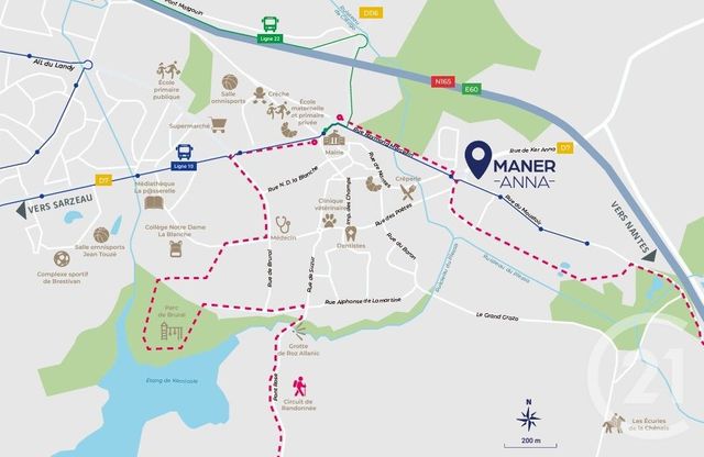 Appartement T3 &agrave; vendre - 3 pi&egrave;ces - 63,20 m2 - Theix Noyalo - 56 - BRETAGNE