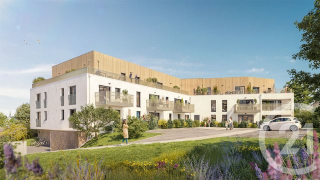 Appartement T3 &agrave; vendre - 3 pi&egrave;ces - 63,20 m2 - Theix Noyalo - 56 - BRETAGNE