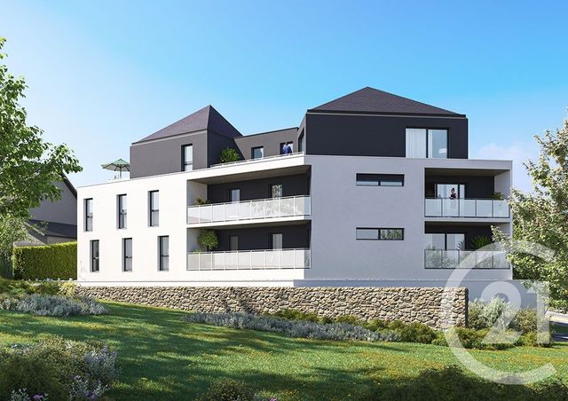 Appartement Duplex &agrave; vendre - 5 pi&egrave;ces - 100,44 m2 - Theix Noyalo - 56 - BRETAGNE