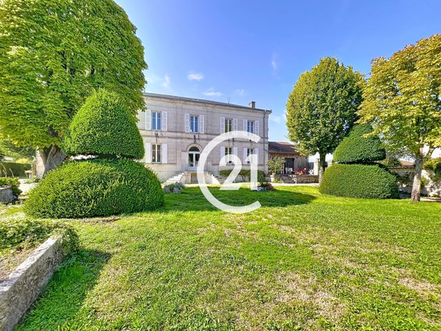 Maison &agrave; vendre - 8 pi&egrave;ces - 402 m2 - Gente - 16 - POITOU-CHARENTES