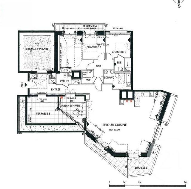 Appartement F4 &agrave; vendre - 4 pi&egrave;ces - 137,90 m2 - Fontenay Aux Roses - 92 - ILE-DE-FRANCE