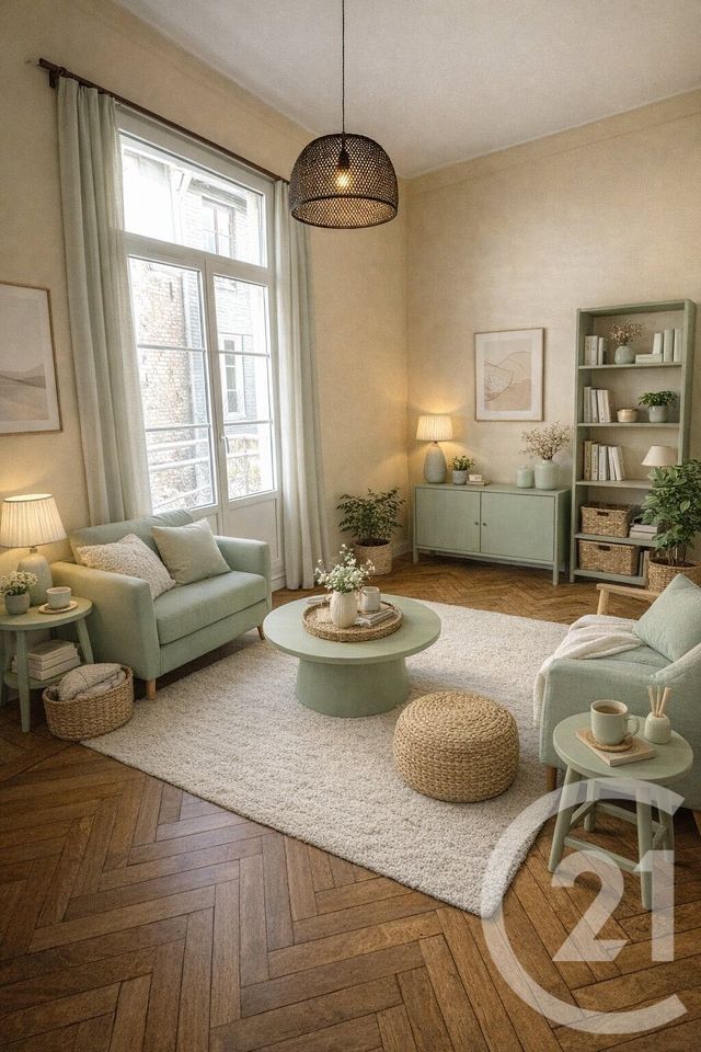 Appartement T3 &agrave; vendre - 3 pi&egrave;ces - 65,98 m2 - Rouen - 76 - HAUTE-NORMANDIE