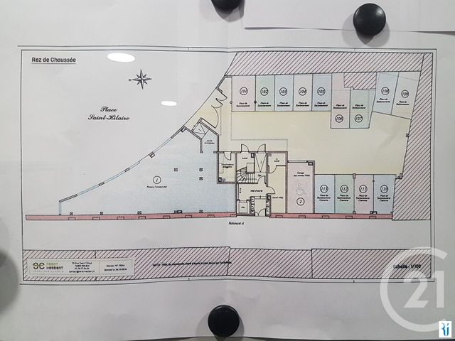 Appartement F3 &agrave; louer - 3 pi&egrave;ces - 78,02 m2 - Rouen - 76 - HAUTE-NORMANDIE