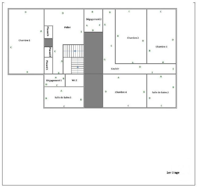 Appartement T5 &agrave; vendre - 5 pi&egrave;ces - 158,37 m2 - 76 - HAUTE-NORMANDIE