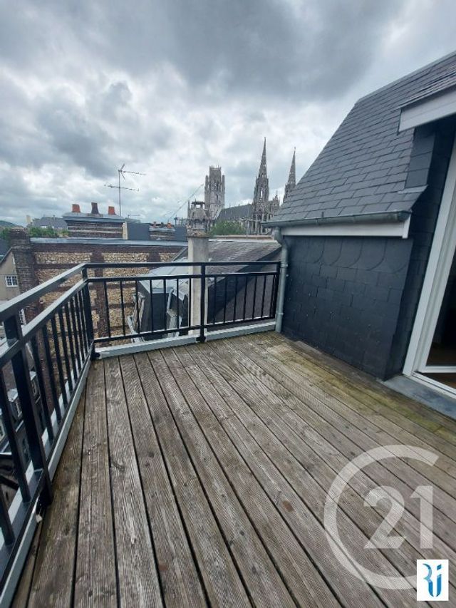 Appartement F1 &agrave; louer - 1 pi&egrave;ce - 17,43 m2 - Rouen - 76 - HAUTE-NORMANDIE
