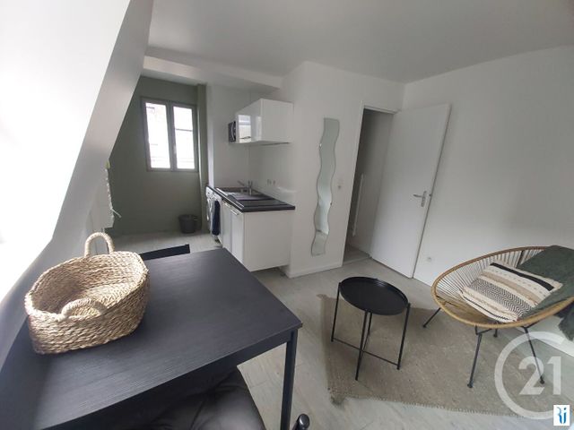 Appartement F1 &agrave; louer - 1 pi&egrave;ce - 19,10 m2 - Rouen - 76 - HAUTE-NORMANDIE