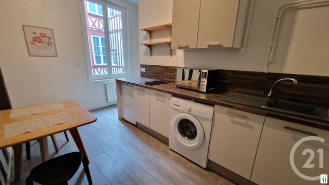 Appartement F1 &agrave; louer - 1 pi&egrave;ce - 24,66 m2 - Rouen - 76 - HAUTE-NORMANDIE