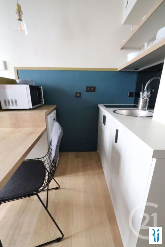 Appartement F1 &agrave; louer - 1 pi&egrave;ce - 17,69 m2 - Rouen - 76 - HAUTE-NORMANDIE