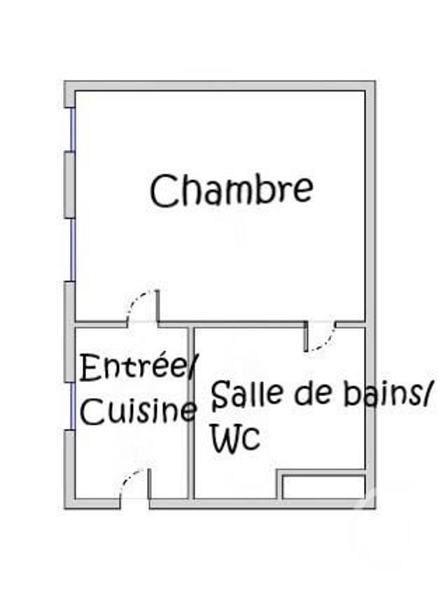 Appartement Studio &agrave; vendre - 1 pi&egrave;ce - 20,55 m2 - Paris - 75005 - ILE-DE-FRANCE