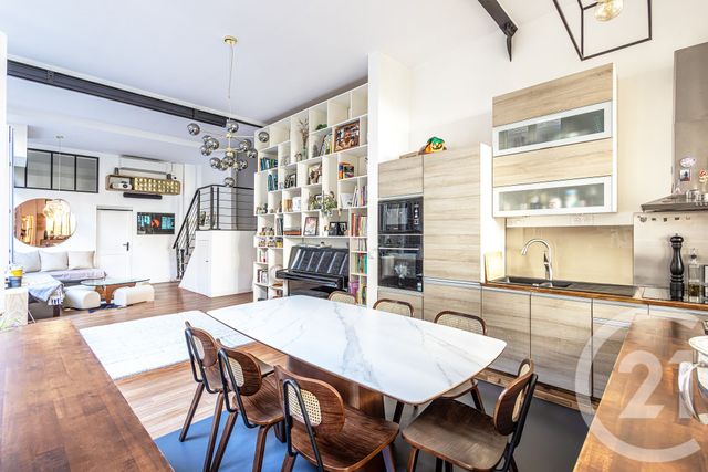 Appartement &agrave; vendre - 6 pi&egrave;ces - 113 m2 - Paris - 75018 - ILE-DE-FRANCE