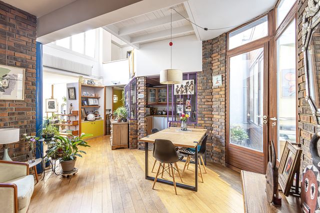 Appartement Loft &agrave; vendre - 5 pi&egrave;ces - 128,69 m2 - Paris - 75013 - ILE-DE-FRANCE