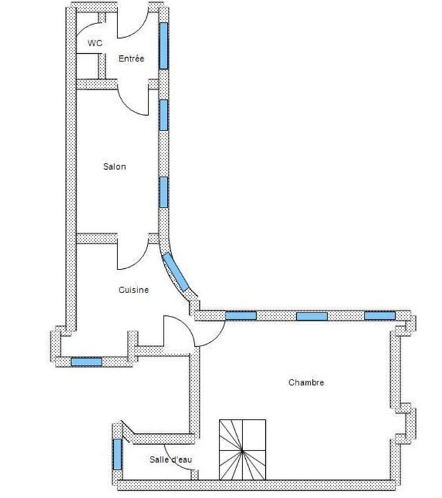 Appartement Duplex &agrave; vendre - 3 pi&egrave;ces - 85,74 m2 - Paris - 75006 - ILE-DE-FRANCE