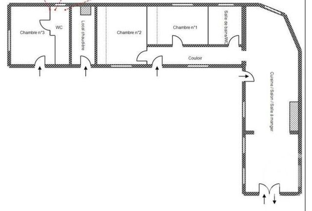 Maison à vendre - 5 pièces - 89 m2 - Maintenon - 28 - CENTRE
