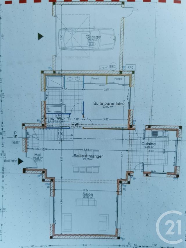 Maison à vendre - 7 pièces - 171 m2 - Epernon - 28 - CENTRE