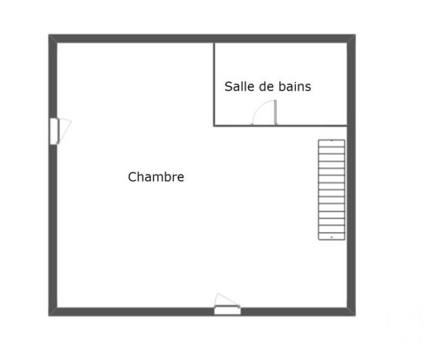 Appartement Duplex à vendre - 3 pièces - 49,62 m2 - Ablis - 78 - ILE-DE-FRANCE