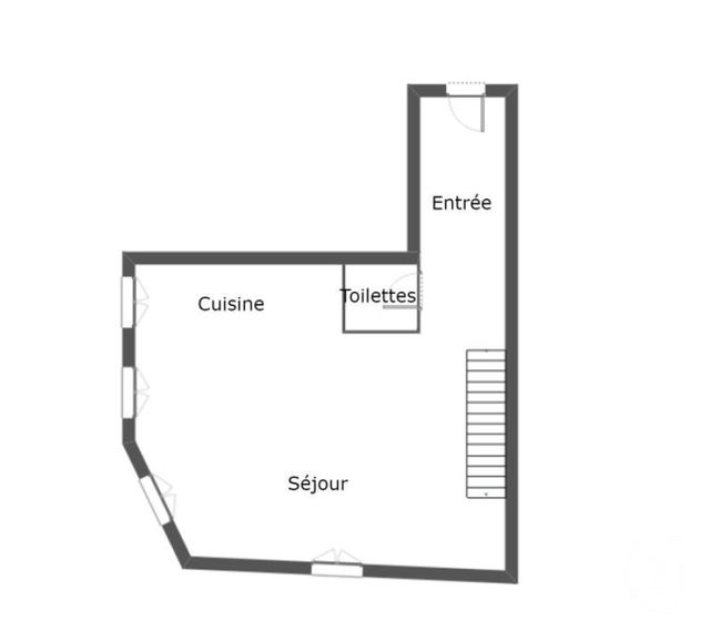 Appartement Duplex à vendre - 3 pièces - 49,62 m2 - Ablis - 78 - ILE-DE-FRANCE