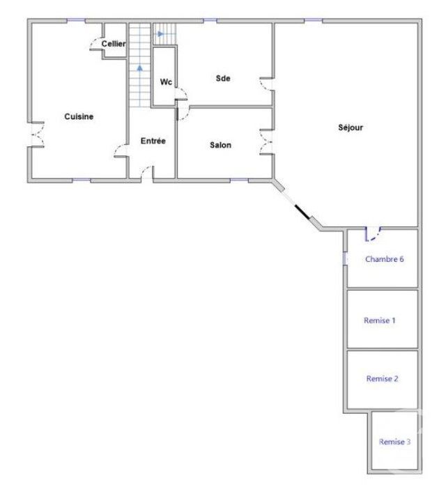 Maison &agrave; vendre - 9 pi&egrave;ces - 220 m2 - Epernon - 28 - CENTRE