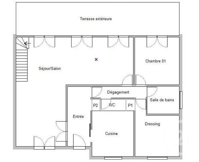 Maison &agrave; vendre - 8 pi&egrave;ces - 118 m2 - Nogent Le Roi - 28 - CENTRE