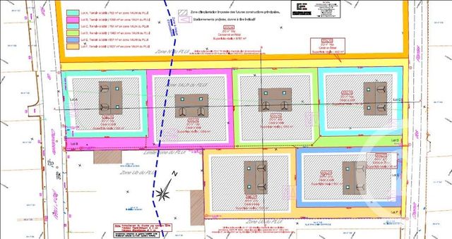 Terrain à vendre - 857 m2 - Nogent Le Roi - 28 - CENTRE