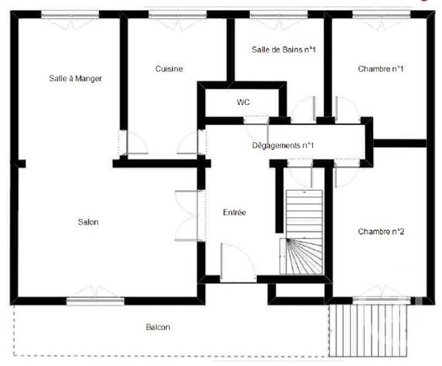 Maison &agrave; vendre - 8 pi&egrave;ces - 144 m2 - Epernon - 28 - CENTRE