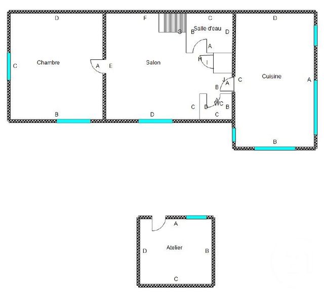 Maison &agrave; vendre - 5 pi&egrave;ces - 80 m2 - Chaudon - 28 - CENTRE