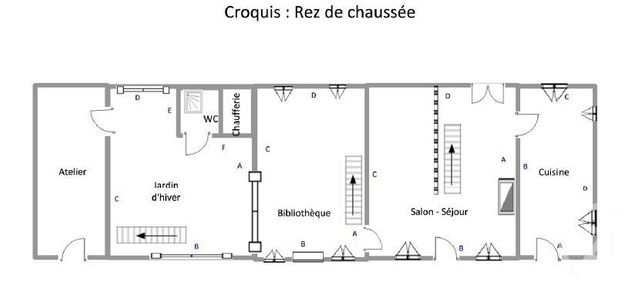 Maison &agrave; vendre - 8 pi&egrave;ces - 230 m2 - Senantes - 28 - CENTRE