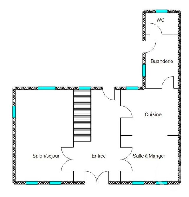 Maison &agrave; vendre - 7 pi&egrave;ces - 130 m2 - Epernon - 28 - CENTRE