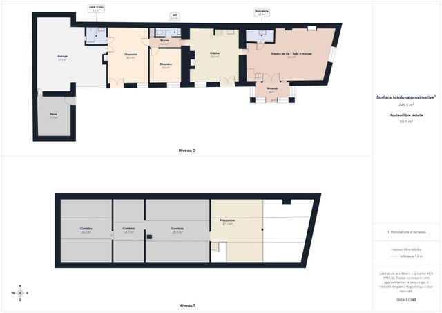 Maison &agrave; vendre - 5 pi&egrave;ces - 122 m2 - Houdan - 78 - ILE-DE-FRANCE
