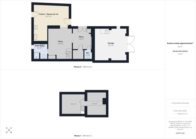 Maison &agrave; vendre - 4 pi&egrave;ces - 91 m2 - Nogent Le Roi - 28 - CENTRE