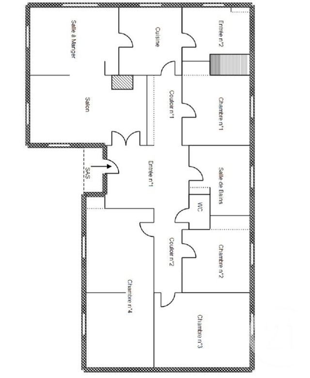 Maison &agrave; vendre - 7 pi&egrave;ces - 152 m2 - Maintenon - 28 - CENTRE