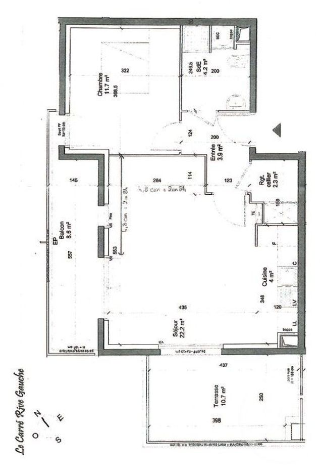 Appartement F2 &agrave; vendre - 2 pi&egrave;ces - 48,53 m2 - Epernon - 28 - CENTRE