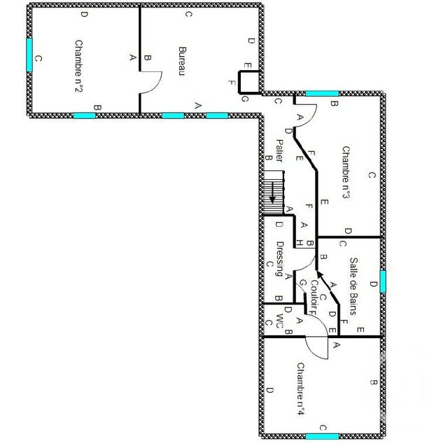 Maison &agrave; vendre - 6 pi&egrave;ces - 148 m2 - Villiers Le Morhier - 28 - CENTRE