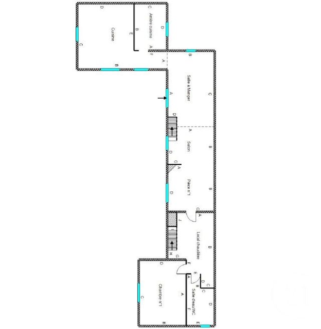 Maison &agrave; vendre - 6 pi&egrave;ces - 148 m2 - Villiers Le Morhier - 28 - CENTRE