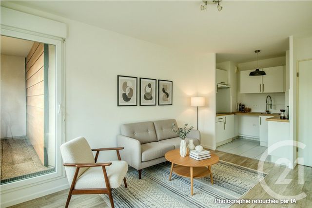 Appartement F2 &agrave; vendre - 2 pi&egrave;ces - 38,50 m2 - Eragny Sur Oise - 95 - ILE-DE-FRANCE