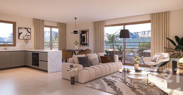 Appartement T2 à vendre - 2 pièces - 40,93 m2 - Marnaz - 74 - RHONE-ALPES